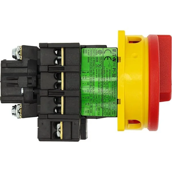 Eaton - P132EASVBN - Rotary Switch 3P+N, 32A