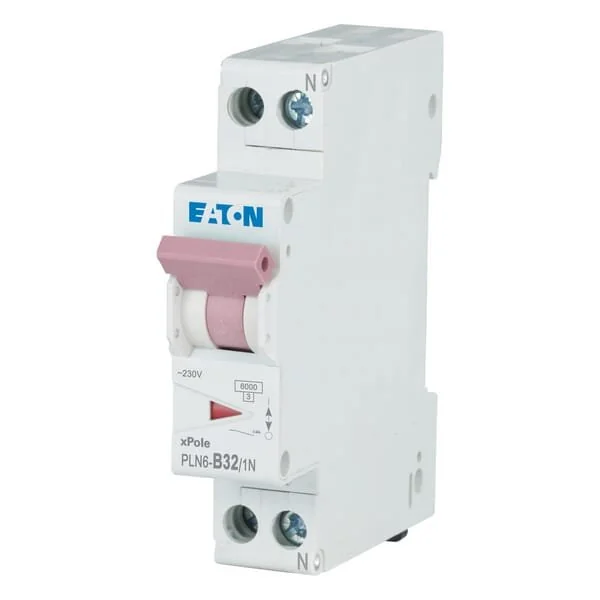 Eaton - PLN6B321N - Miniature Circuit-Br 32A,1P+N,B
