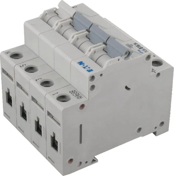 Eaton - PLS6B163N - Miniature Circuit Breaker 16A,3P+N,B