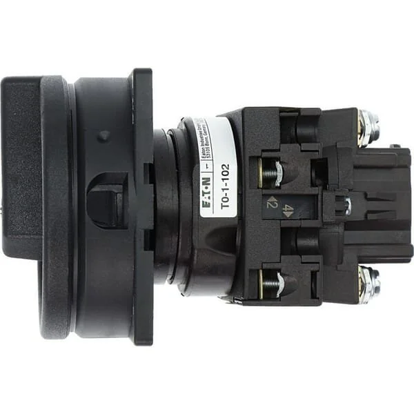 Eaton - T01102EASVBSW - Rotary Switch 2P, 20A, BK