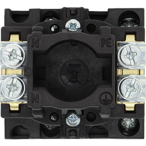 Eaton - T01102EASVBSW - Rotary Switch 2P, 20A, BK