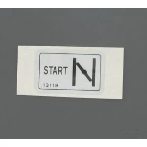 Etesia - 13118 - Starter Sticker