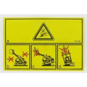 Etesia - 13176 - Overturning Sticker