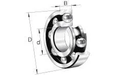 Fag - 6304TVHC3 - Deep Groove Ball Bearing INA/FAG