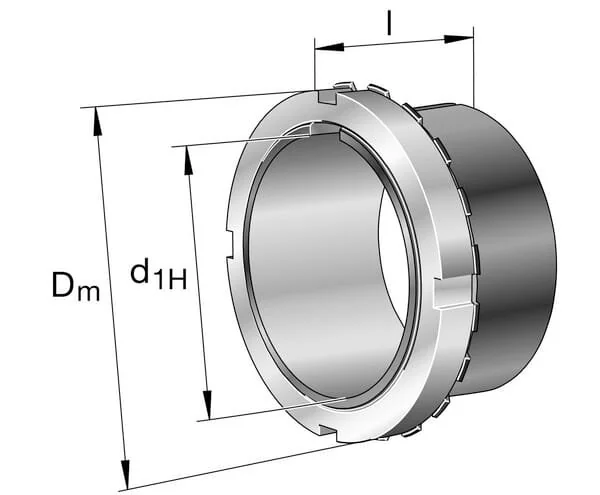 Fag - H2305 - Adaptor Sleeve With Nut