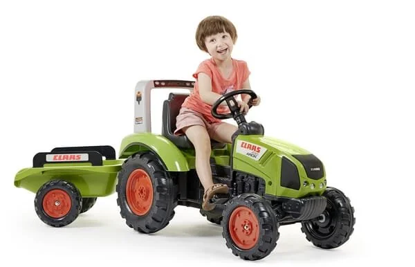 Falk - 1040AB - Claas Tractor With Trailer