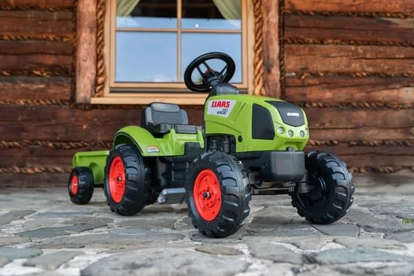 Falk - 2040A - Claas Tractor With Trailer