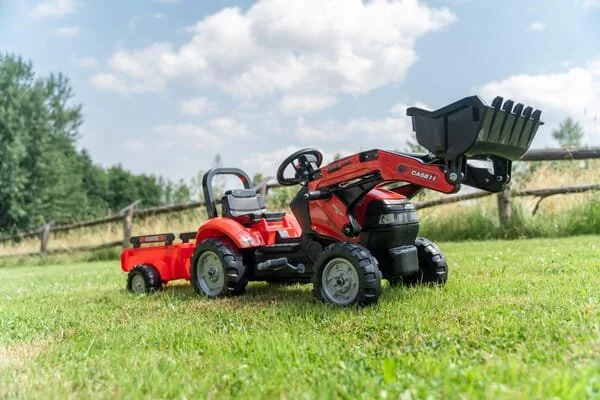 Falk - 961AM - Case IH Backhoe With Trailer