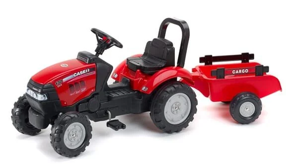 Falk - 961B - Case IH Pedal Tractor With Trailer