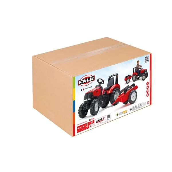 Falk - 996AB - Case IH Tractor With Trailer