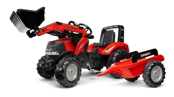Falk - 996AM - Case IH Backhoe With Trailer