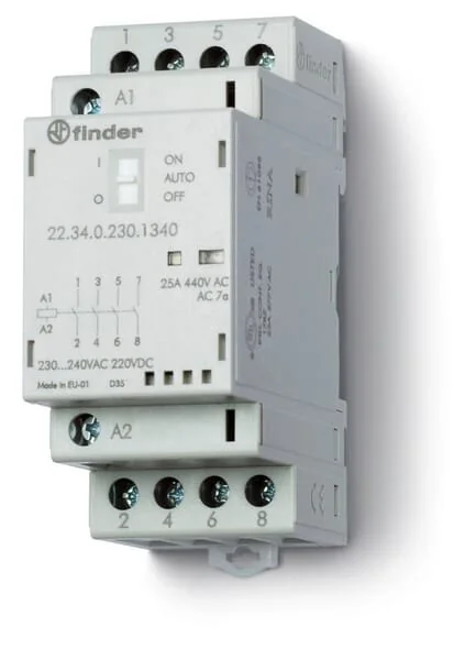 Finder - 223400241340 - Modular Contactor 25A