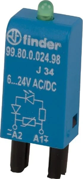 Finder - 9980002498 - EMC Module, LED+Varistor