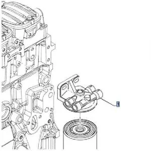 Fpt Industrial - 504287008FPT - Fuel Filter Support