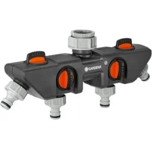 Gardena - 8194 - Manifold Block 4-Way 1/2 inches-3/4 inches