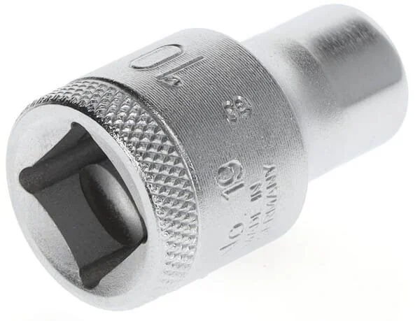 Gedore - 1910 - Socket Wrench -10mm Hex 1/2 inches