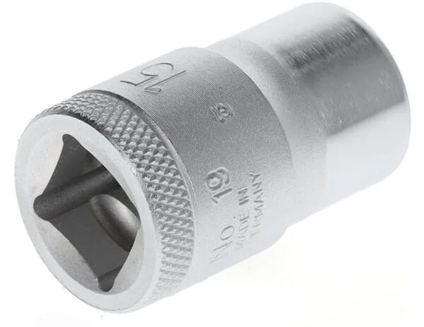 Gedore - 1915 - Socket Wrench -15mm Hex 1/2 inches