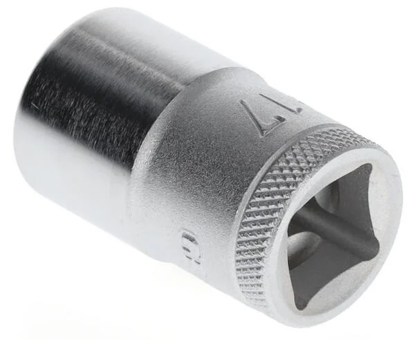 Gedore - 1917 - Socket Wrench -17mm Hex 1/2 inches