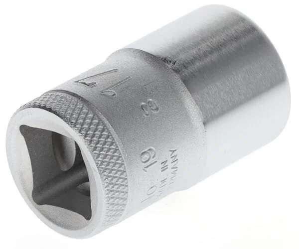 Gedore - 1917 - Socket Wrench -17mm Hex 1/2 inches