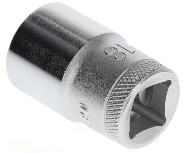 Gedore - 1918 - Socket Wrench -18mm Hex 1/2 inches