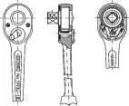 Gedore - 1993U10L - Ratchets
