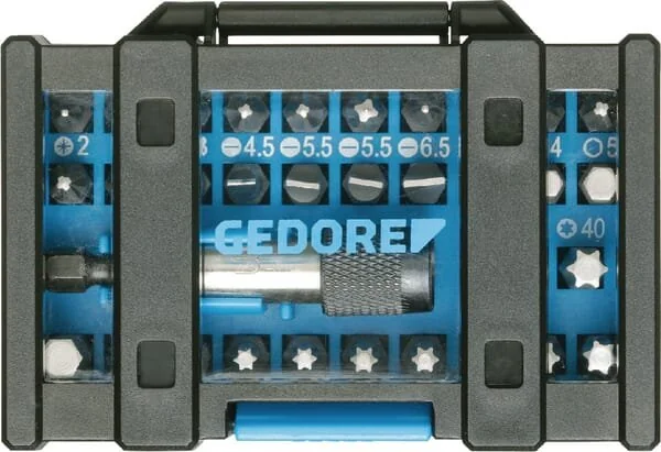 Gedore - 666032A - Bit Box All-Round 32 Piece