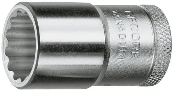 Gedore - D1912AF - Socket 1/2 inches BiHex 12pt, 1/2 inches