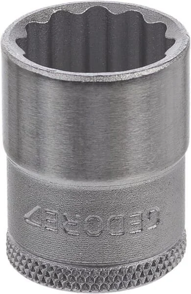 Gedore - D3017 - Socket 12 Side 3/8 inches-17mm