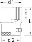 Gedore - D3260 - Socket 60mm