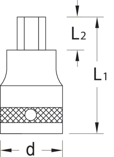Gedore - IN2117 - Screwdriver Bit Socket 17
