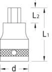 Gedore - IN2119 - Screwdriver Bit Socket 19