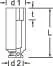 Gedore - K19L21 - Impact Socket 1/2 inches-21mm L