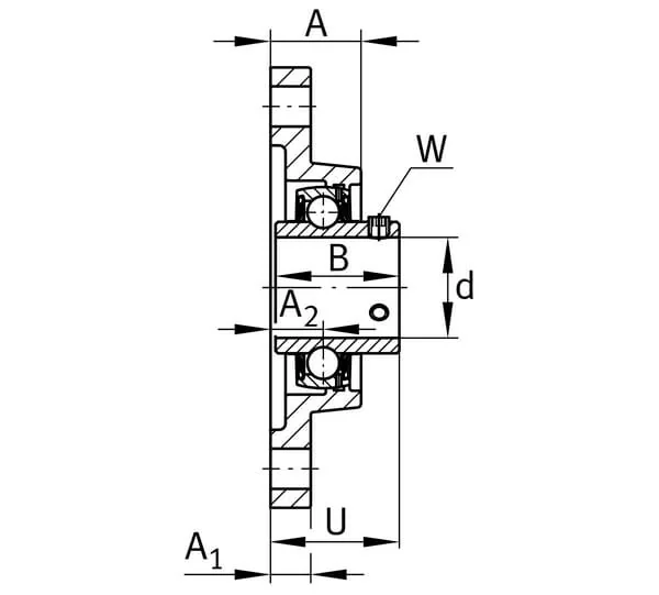 Gopart - UCFL204 - Housing Unit UCFL