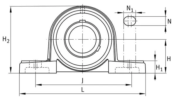 Gopart - UCP206 - Housing Unit UCP