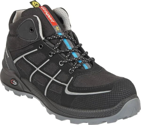Grisport - 33633048 - Safety Shoe Cross Safety Firm S3 Black Grey - 48