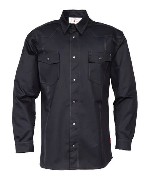 Havep - 1655M4500XL - Shirt, Size XL/44, Long Sleeve, Black, By