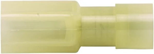 Hella - 8KW744705003 - Terminal Blade Male, Yellow, 4-6mm² 6.3x0.8mm, Blister (25x)