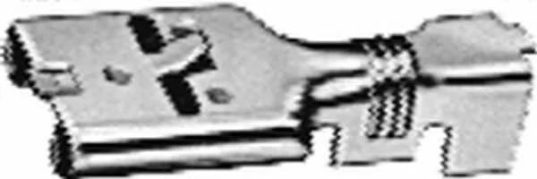 Hella - 8KW744817003 - Terminal Blade Female, Silver, 0.9-1.3mm² 2.8x0.8mm, Blister (100x)