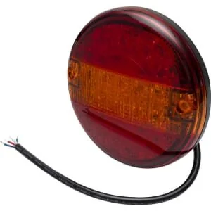Hella ValueFit - 2SD357026001 - Rear Light LED, Round, 10/, Red/Amber, Bolt On, 20 LEDs