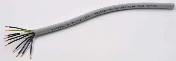 Helukabel - Z101 - Cable 10x1mm², Grey, PVC, Per m