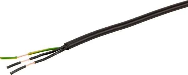 Helukabel - Z3075BK - Cable FLEXYJZ-3x0.75 BK
