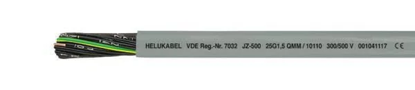 Helukabel - Z31 - Cable 3x1mm², Grey, PVC, Per m
