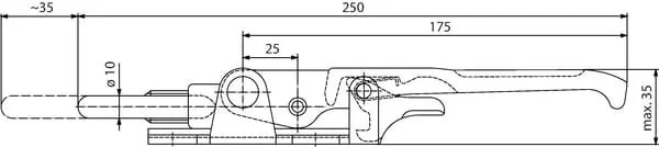 Hesterberg - 6020390 - Over Centre Fastener