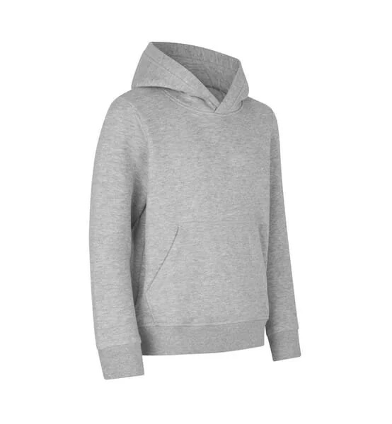 Id Identity - ID40636210002 - Core Kids Hoodie 40636, Grey Melange, Size 4/6