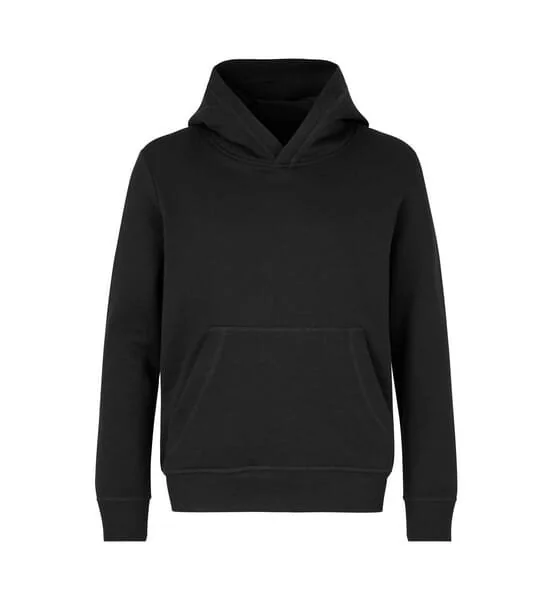 Id Identity - ID40636900002 - Core Kids Hoodie 40636, Black, Size 4/6
