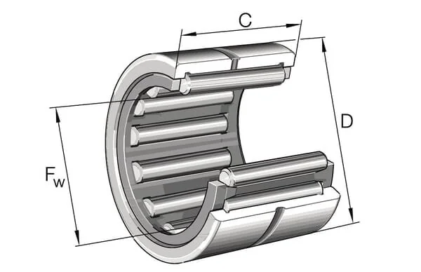 Ina - NK3020 - Needle Roller Massif Type