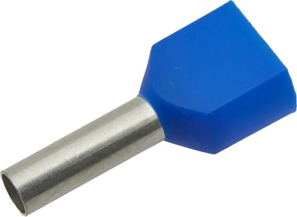 Intercable - ICIAE210Z - Twin Cable End Sleeve 2.5mm² 8mm DIN 46228-4