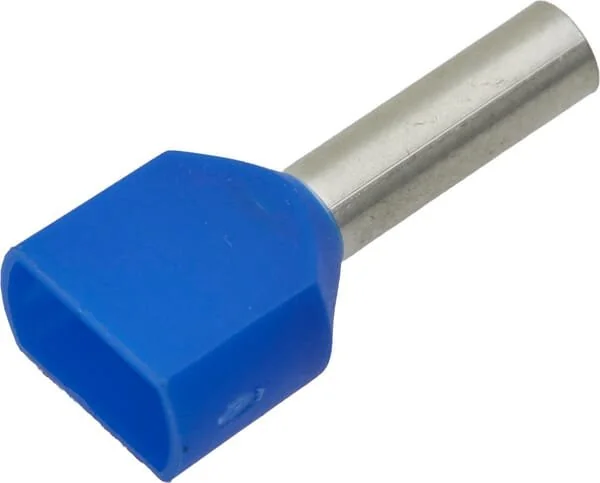 Intercable - ICIAE210Z - Twin Cable End Sleeve 2.5mm² 8mm DIN 46228-4