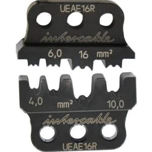 Intercable - UEQ10 - Crimping Plier Insert For 0.5-16mm² Open Terminals
