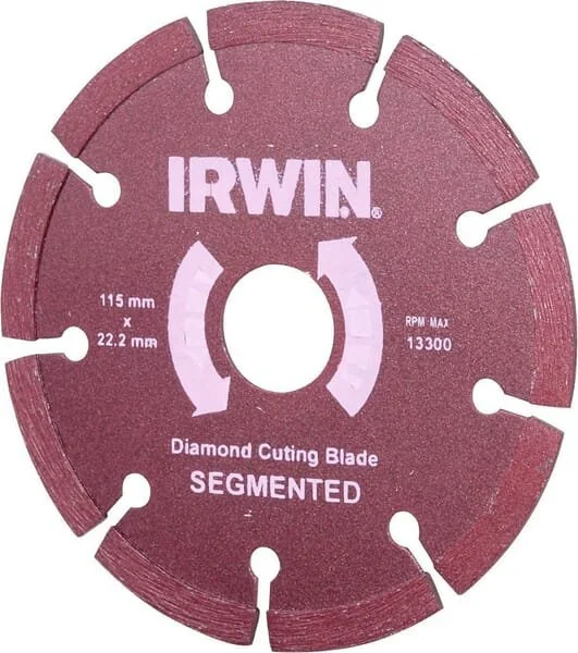 Irwin - 1865011151 - Segmented Diamond Disc, 115x22,2